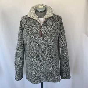 True Grit Original Frosty Tipped Pullover Fits Women's Large Men's Medium READ